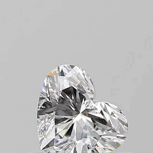 0.5 carat D-VS2 Natūralus Heart Deimantas (1)