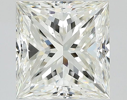 2.01 carat J-SI1 Natūralus Princess Deimantas (1)