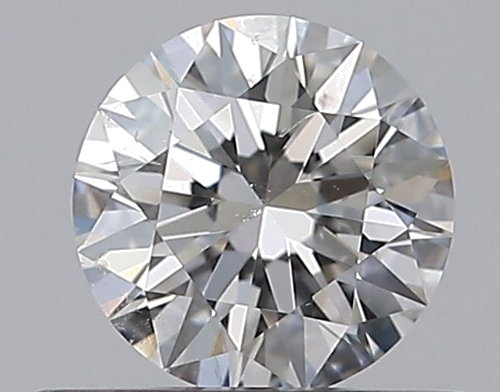 0.5 carat G-SI2 Excellent cut Natūralus Round Deimantas (1)