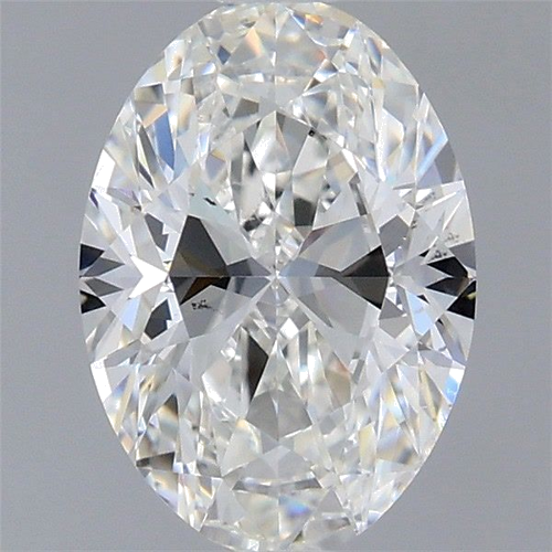 1.02 carat G-SI1 Natūralus Oval Deimantas (1)