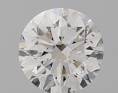 0.5 carat G-SI1 Excellent cut Natūralus Round Deimantas (1)