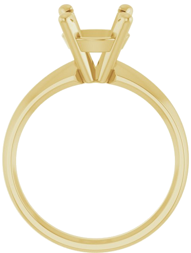Sužadėtuvių Žiedas „Solitaire“ 14k yellow gold Round 8.6mm (2)