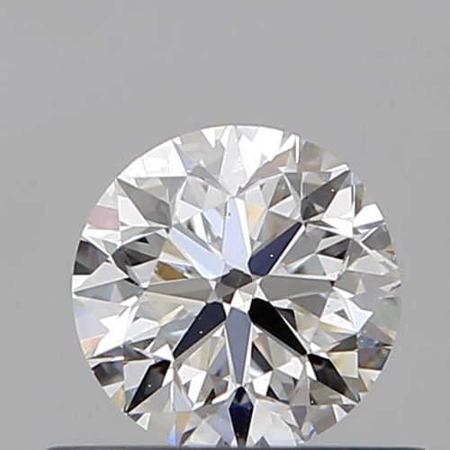 0.5 carat F-SI1 Very Good cut Natūralus Round Deimantas (1)