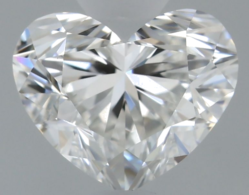 0.5 carat F-VS1 Natūralus Heart Deimantas (1)