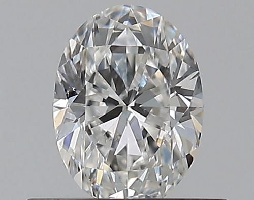 0.46 carat F-VS2 Natūralus Oval Deimantas (1)