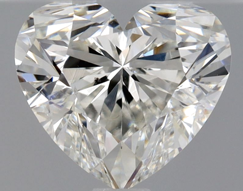 0.9 carat I-SI1 Natūralus Heart Deimantas (1)