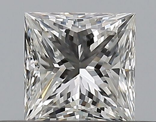 0.31 carat H-VVS1 Natūralus Princess Deimantas (1)
