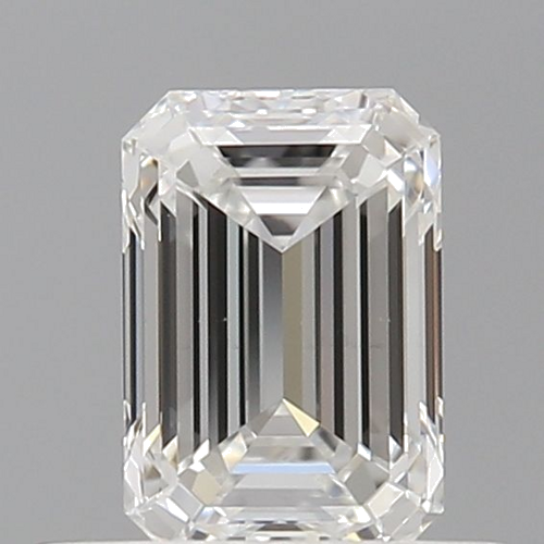 0.51 carat F-VVS1 Natūralus Emerald Deimantas (1)
