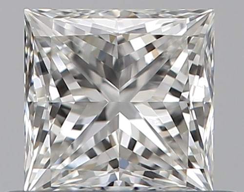 0.51 carat G-VVS1 Natūralus Princess Deimantas (1)
