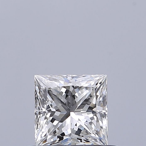 0.44 carat F-VVS2 Natūralus Princess Deimantas (1)