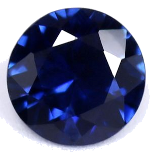 0.51 carat BLUE Round Safyras (1)