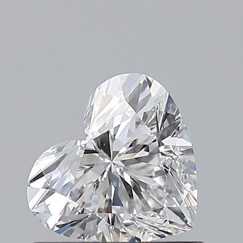 0.7 carat D-VS1 Natūralus Heart Deimantas (1)
