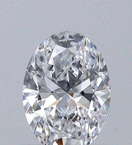 0.43 carat D-VVS2 Natūralus Oval Deimantas (1)