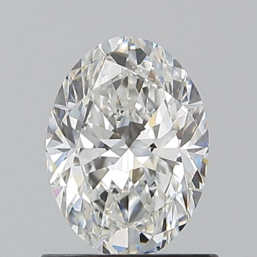 0.9 carat F-VVS2 Natūralus Oval Deimantas (1)