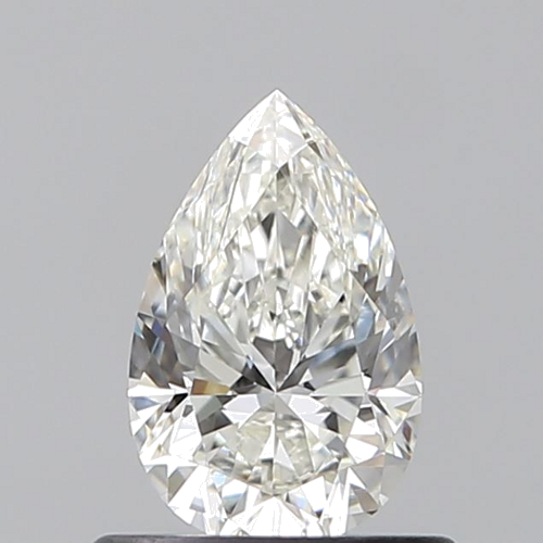 0.61 carat I-VS1 Natūralus Pear Deimantas (1)