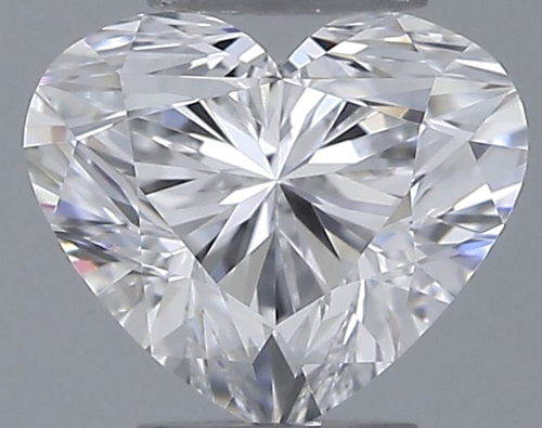 0.5 carat E-VVS2 Natūralus Heart Deimantas (1)