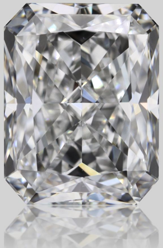 1.01 carat E-VS1 Natūralus Radiant Deimantas (1)
