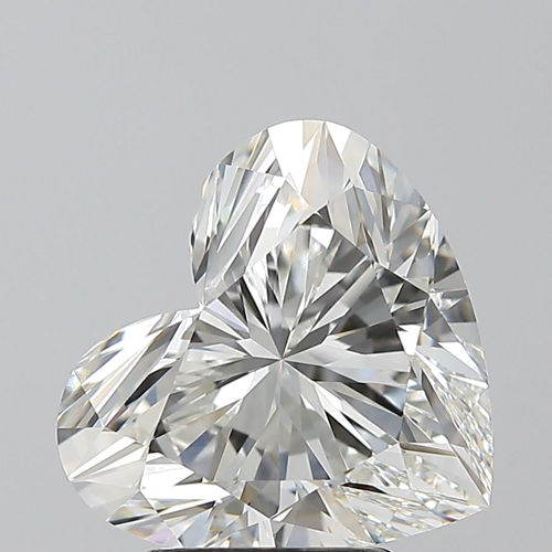 3.51 carat I-VVS2 Natūralus Heart Deimantas (1)