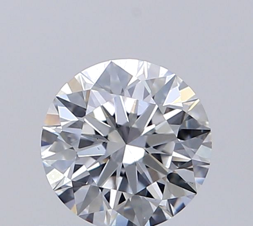 0.52 carat E-SI1 Excellent cut Natūralus Round Deimantas (1)