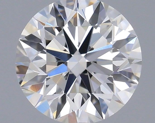 0.45 carat F-VVS2 Excellent cut Natūralus Round Deimantas (1)