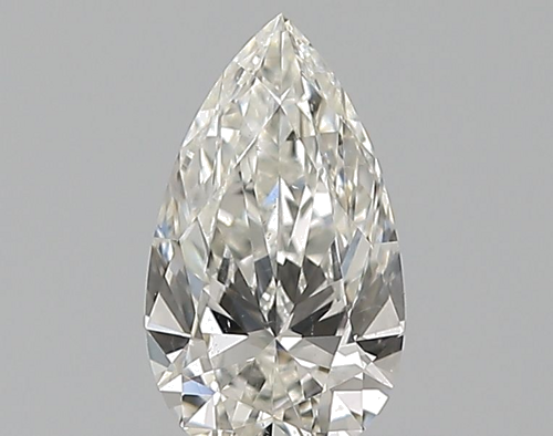 0.5 carat H-SI1 Natūralus Pear Deimantas (1)