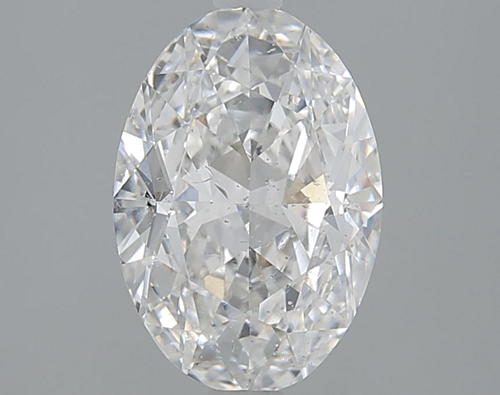 2.0 carat D-SI2 Natūralus Oval Deimantas (1)