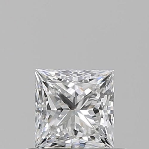0.6 carat E-VS2 Natūralus Princess Deimantas (1)