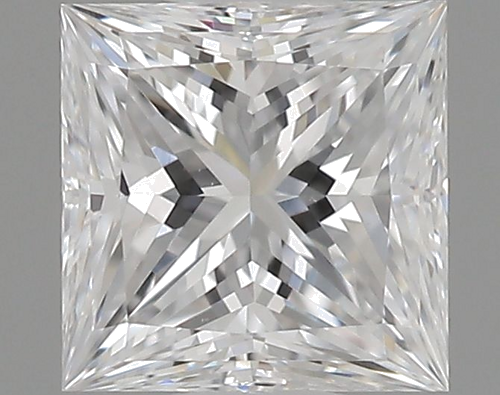 0.4 carat D-VS1 Natūralus Princess Deimantas (1)