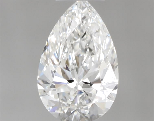 0.3 carat F-SI1 Natūralus Pear Deimantas (1)