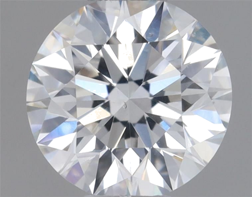 0.46 carat E-SI2 Excellent cut Natūralus Round Deimantas (1)