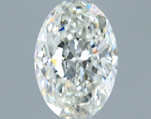 0.5 carat H-VVS2 Natūralus Oval Deimantas (1)