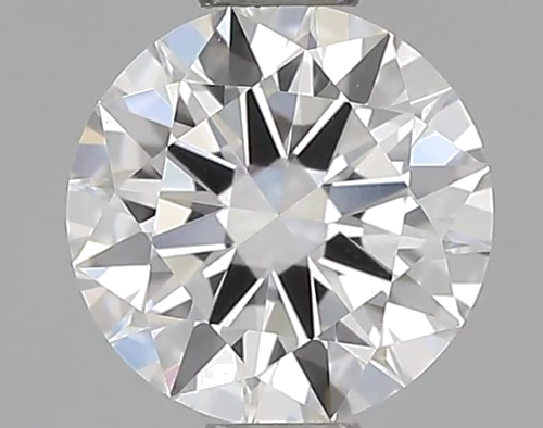 0.57 carat F-VVS2 Excellent cut Natūralus Round Deimantas (1)