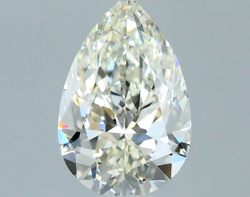 0.7 carat K-VVS1 Natūralus Pear Deimantas (1)