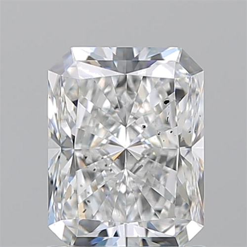 1.51 carat F-SI2 Natūralus Radiant Deimantas (1)