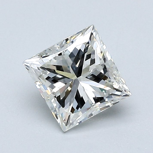 1.0 carat J-VS2 Natūralus Princess Deimantas (1)