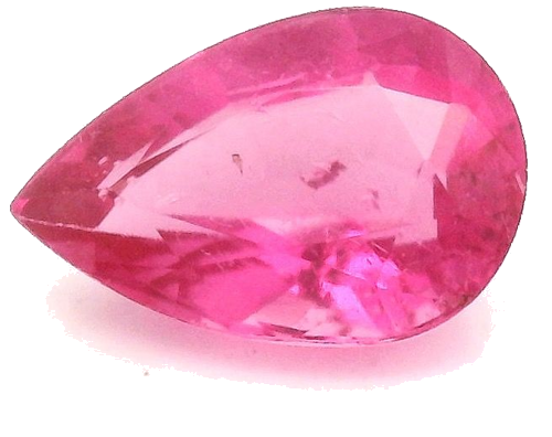 0.65 carat PINK Pear Tourmaline (1)