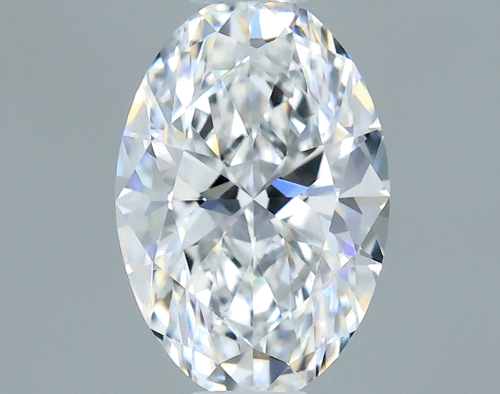 0.4 carat D-VVS1 Natūralus Oval Deimantas (1)