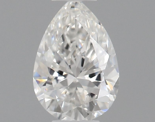 0.24 carat F-VS1 Natūralus Pear Deimantas (1)