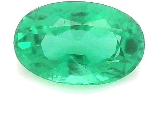 0.29 carat GREEN Oval Smaragdas (1)