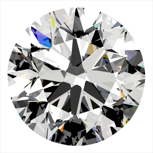 0.3 carat E-SI1 Very Good cut Natūralus Round Deimantas (1)