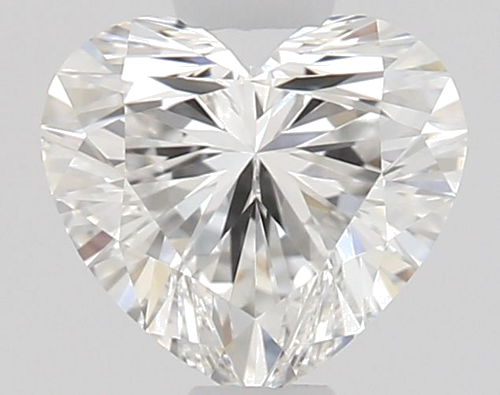 0.53 carat E-IF Natūralus Heart Deimantas (1)