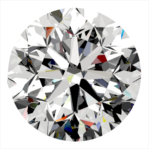 0.3 carat G-VS2 GD cut Natūralus Round Deimantas (1)