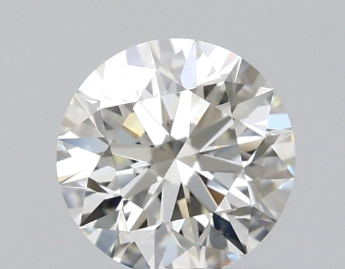 0.58 carat J-VS1 Excellent cut Natūralus Round Deimantas (1)