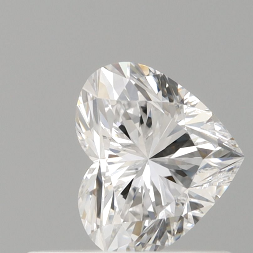 0.5 carat D-VVS2 Natūralus Heart Deimantas (1)