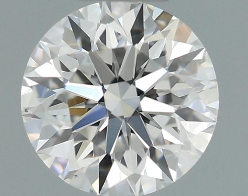 0.42 carat E-VS2 Excellent cut Natūralus Round Deimantas (1)