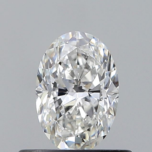 0.5 carat E-VS2 Natūralus Oval Deimantas (1)