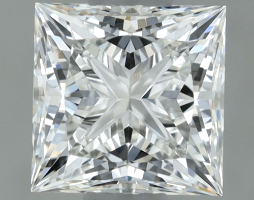 0.7 carat H-VVS1 Natūralus Princess Deimantas (1)