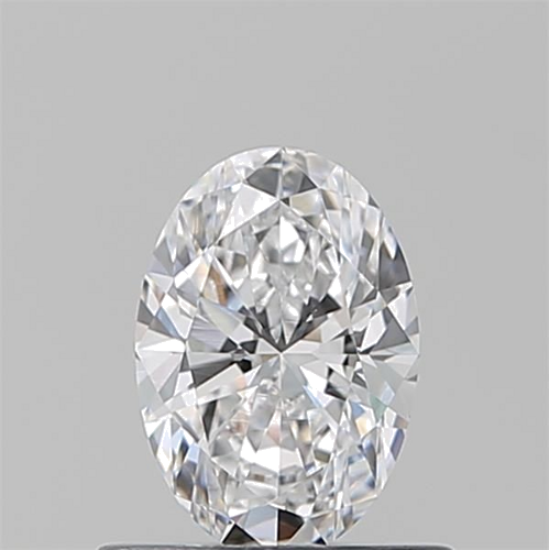 0.59 carat D-VVS2 Natūralus Oval Deimantas (1)