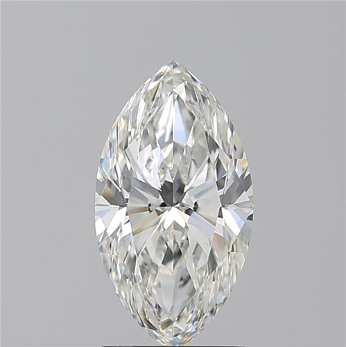 2.01 carat H-SI1 Natūralus Marquise Deimantas (1)