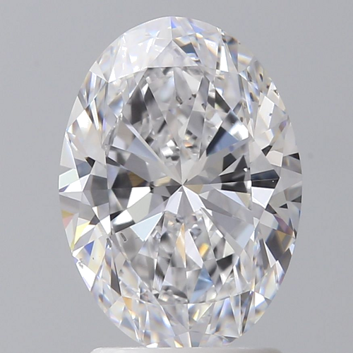 2.01 carat D-VS2 Natūralus Oval Deimantas (1)